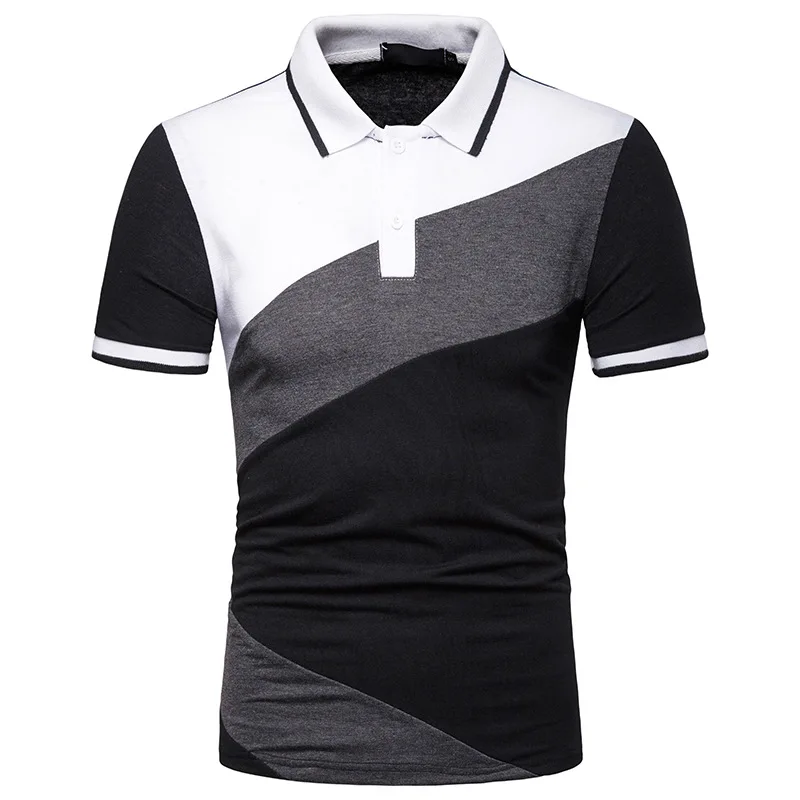 Slim Fit Export Oriented High Quality Striped Polo Shirt For Men From Bangladesh