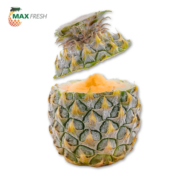 Ананас & страстные фрукты Sorbet мороженое в ананасовой скорлупе 130 мл от поставщика из Таиланда