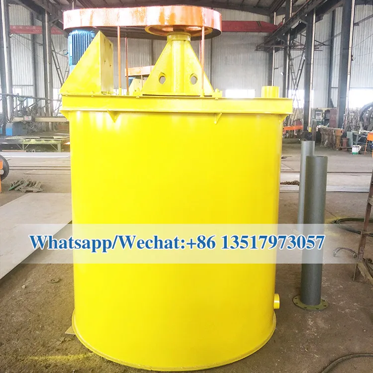 
Double Impeller Gold Agitation Leaching Tank For Sale 