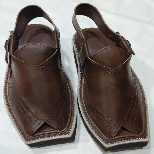 Traditional Handmade Leather Shoe Kaptaan Chappal