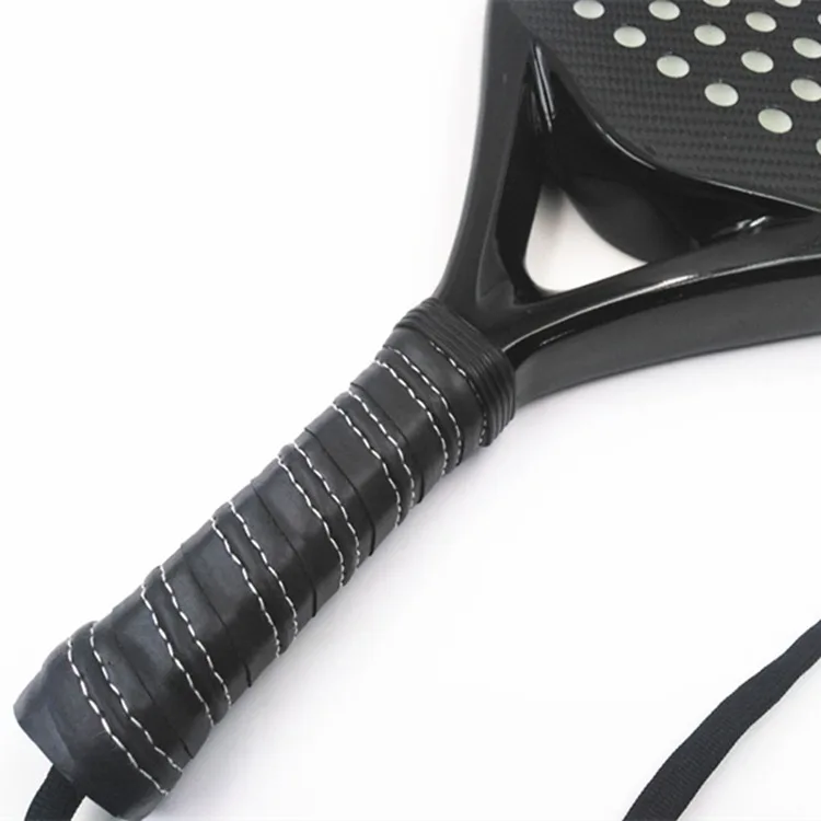 Custom Composite 3K 12K 18K 100% Carbon Racket 38mm Thick High Quality Soft EVA Core Paddle Rackets