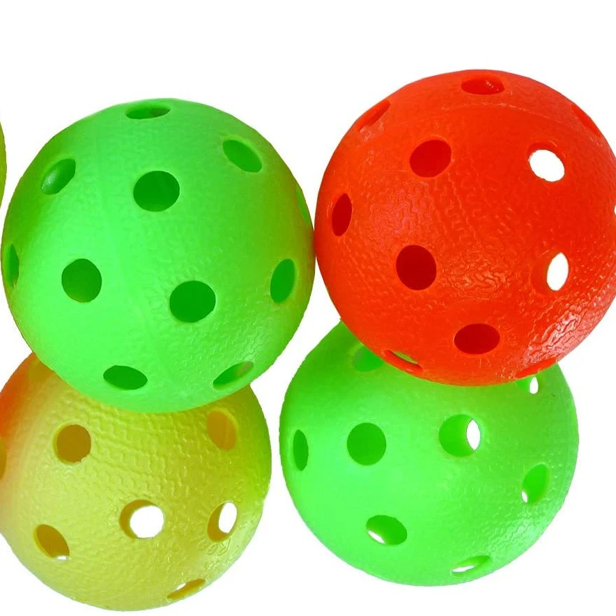 
promotional floor hockey ball hard without hole new mini ball 