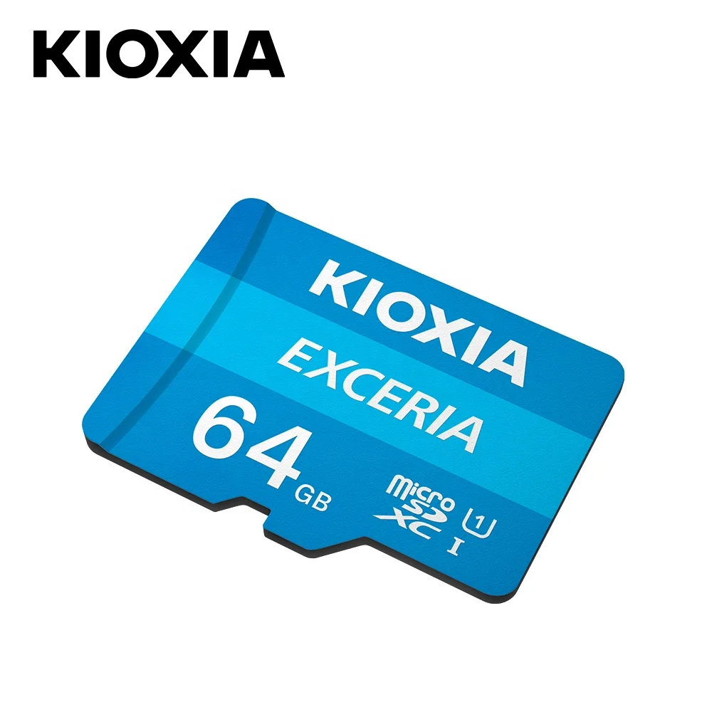 2020 New wholesale KIOXIA EXCERIA microSD card Toshiba SDXC TF card with adapter  U1 C10 memory card 64gb