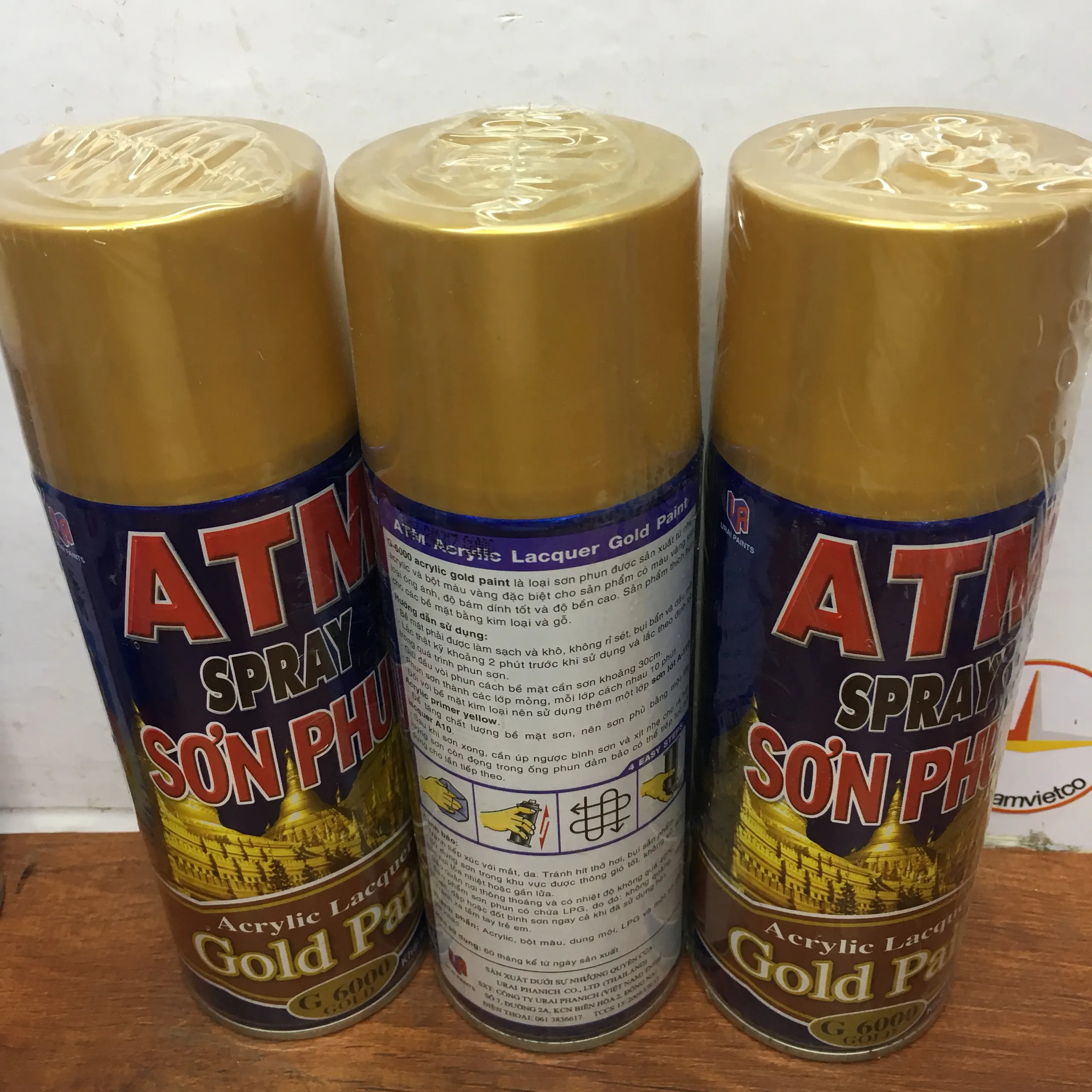 
Viet Nam manufacturer Aerosol Acrylic 400 ML Multi Color ATM spray paint for motorcycle 