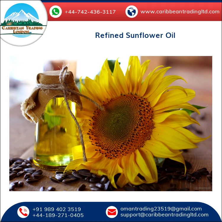 
Premium Grade Wholesale Refined Cooking Sunflower Oil from Indian Supplier 
