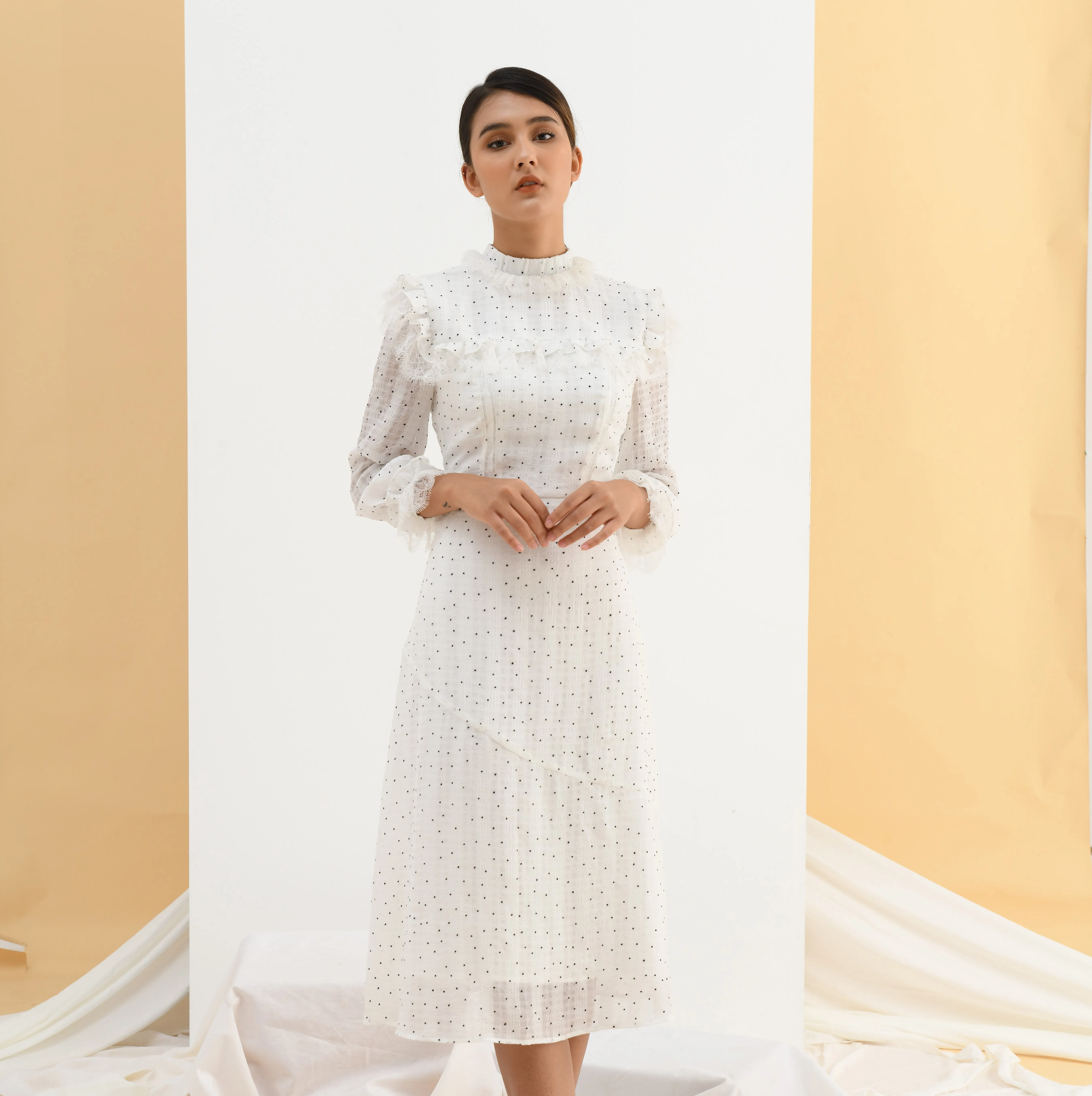 
Женское платье с длинным рукавом, осеннее платье с длинным рукавом, 2020 