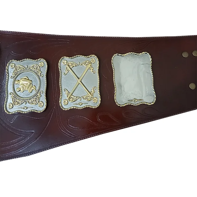 Custom  Manufacturer Stampede Wrestling International Tag Team Championship Belt