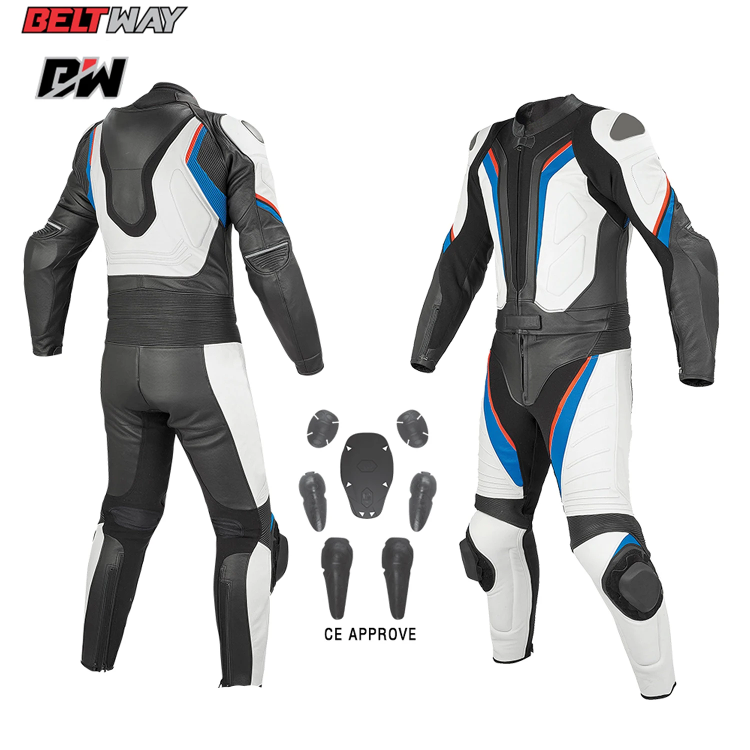 Custom Made Motorbike Cowhide Biking Racing Sport Leather one piece Suit Genuine Leather High Speed Race Motorcycle Leather Suit