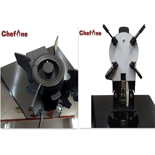 Premium Quality New Style Black ChefOne 2 Hyper Burner Built-in Tempered Glass Gas Stove for Kitchen