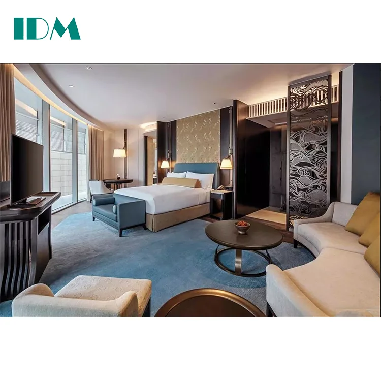 IDM-Y25  5 Star  Luxury Hotel Bed Room Commercial Modern Hotel Bedroom Furniture