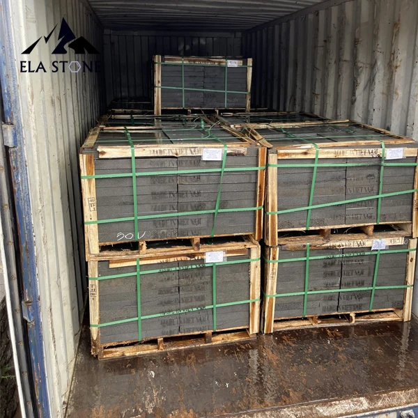 Construction material Hotel Home decoration resort villa building natural polished Basalt stone tiles from Vietnam