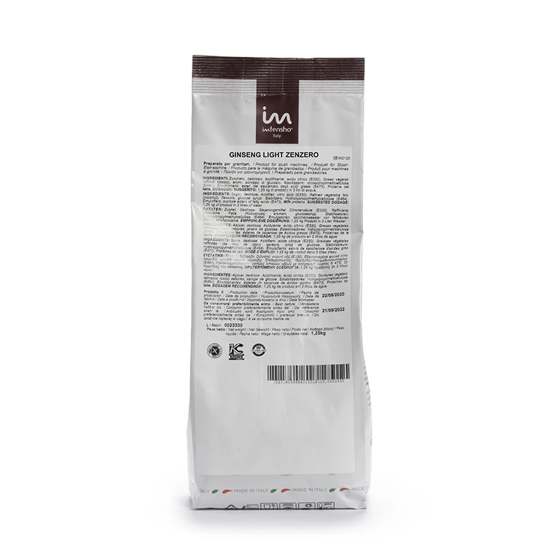 
Made in Italy GINSENG AND BARLEY GINSENG LIGHT ZENZERO   0,6 kg Sachet 