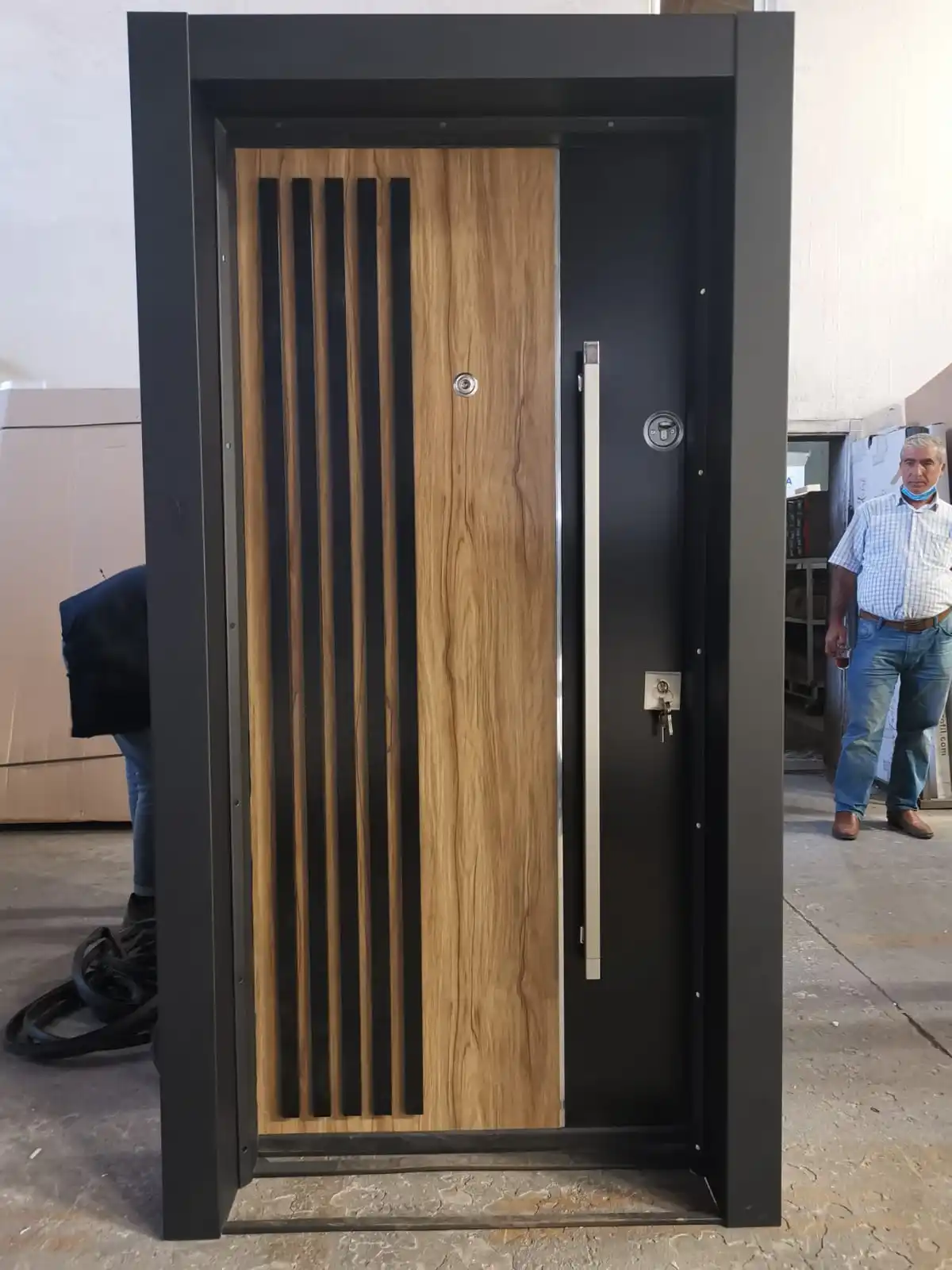 Steel Door Lead the industry  for villa  Exterior Steel Doors Stainless Steel Modern Door Hot Sale