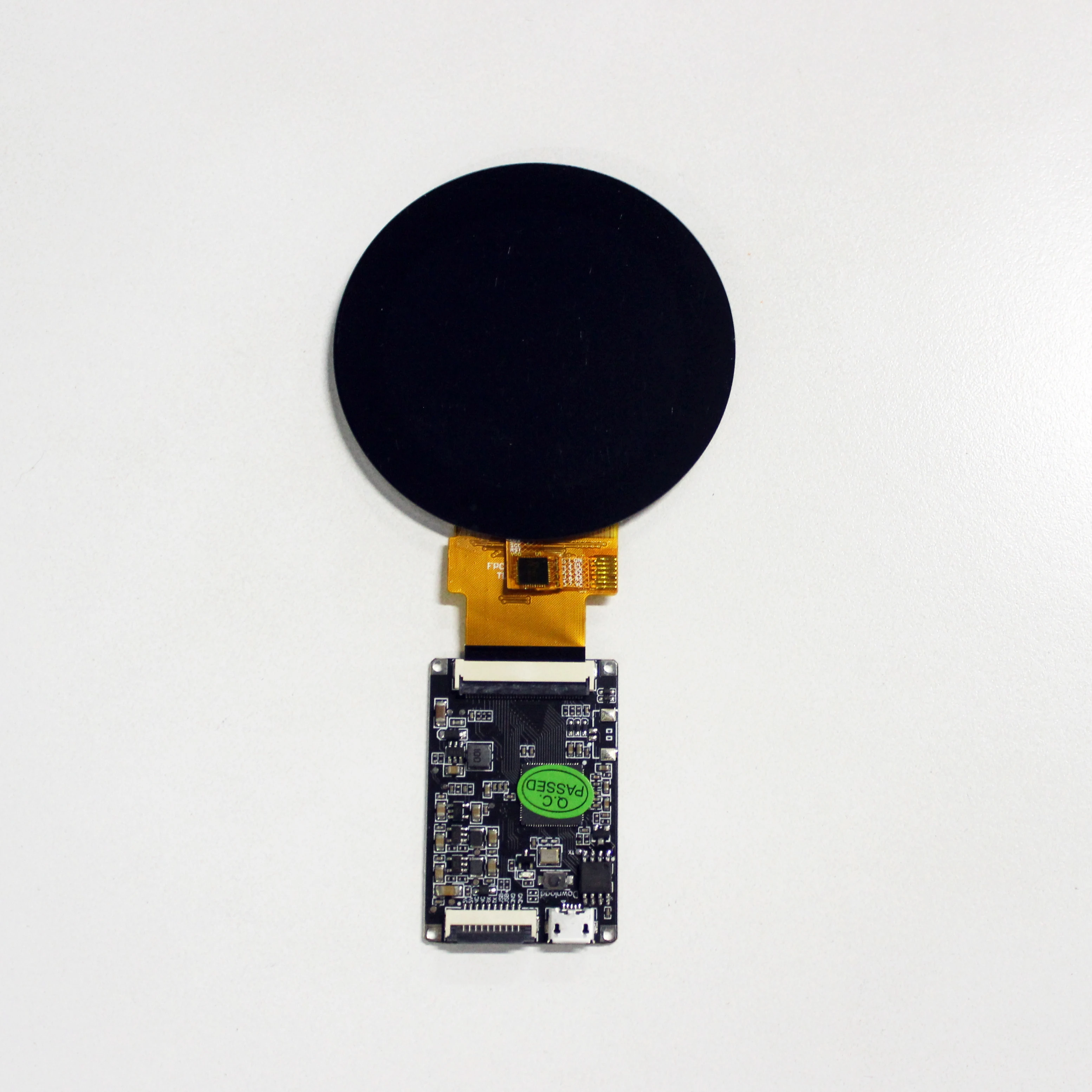 Маленькие круглые 2,1 дюймов IPS ЖК-дисплей круговой модуль для умного дома и умный переключатель