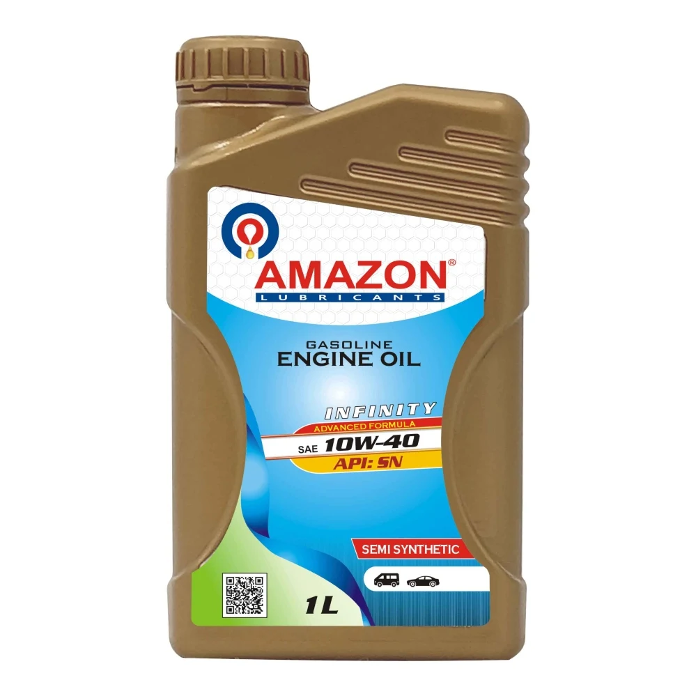 Бензиновое моторное масло Amazon SAE 10W40 SN/CF Общая защита моторного масла высококачественное бензиновое для поддержания вашего двигателя в чистоте