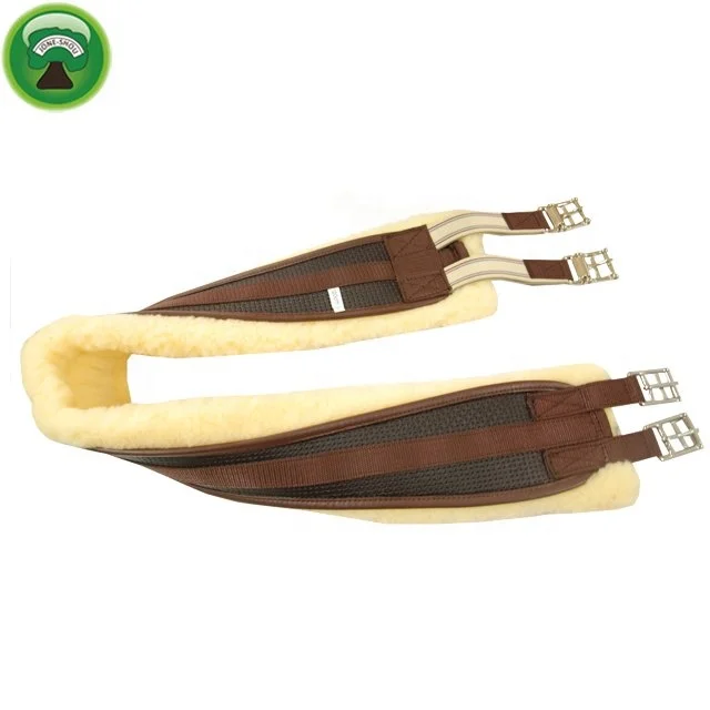 Elastic Pvc Antiaging Horse Racing Girth For Protection \ cinch buckles