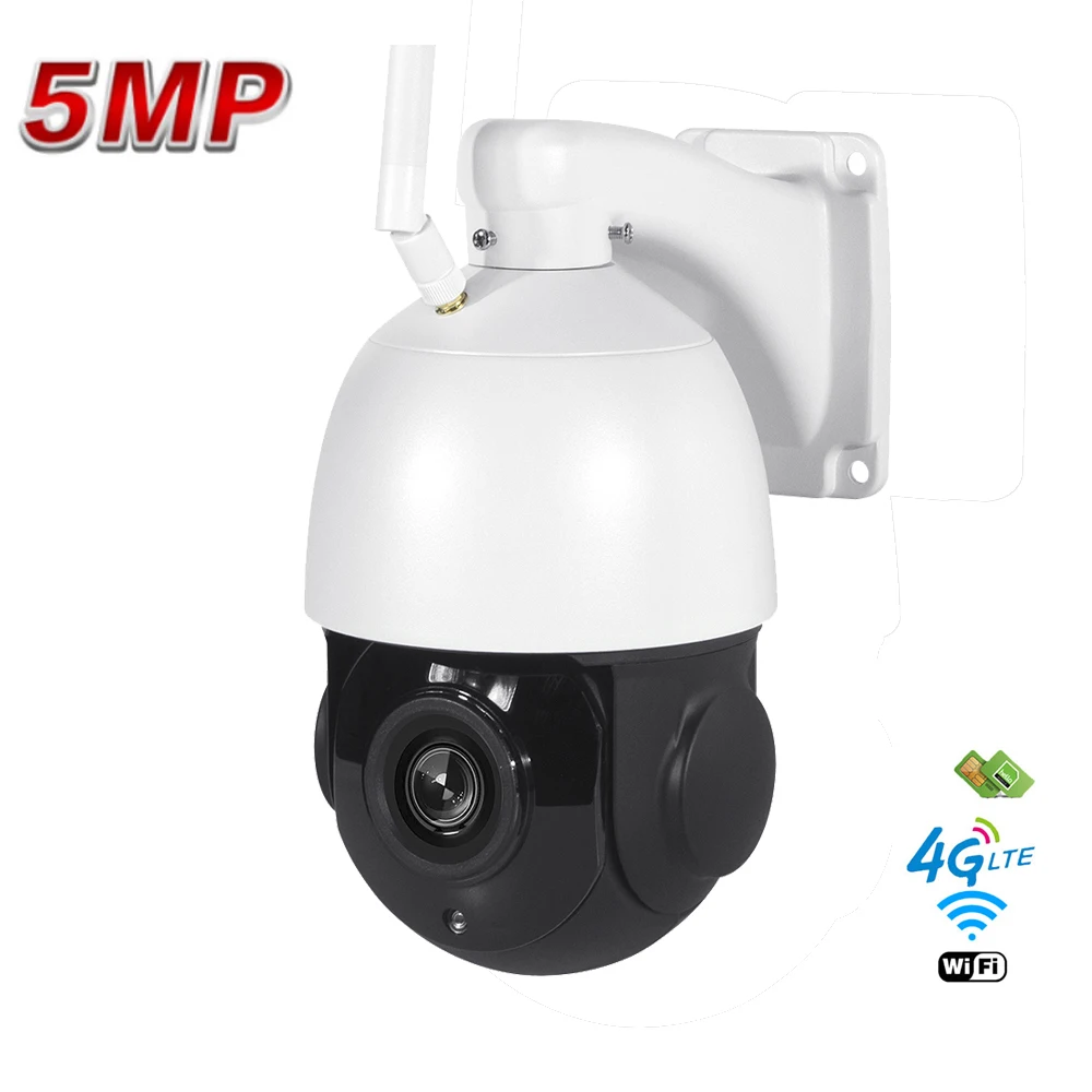 H.265 8MP 30x Optical Zoom Human Auto Tracking POE Wifi Speed Dome Network IP PTZ Camera RTSP Security Video Surveillance Camhi