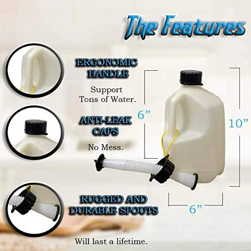  1 галлон бутылка для воды большая кувшин Н утилита скребок топлива автомобильные скребки