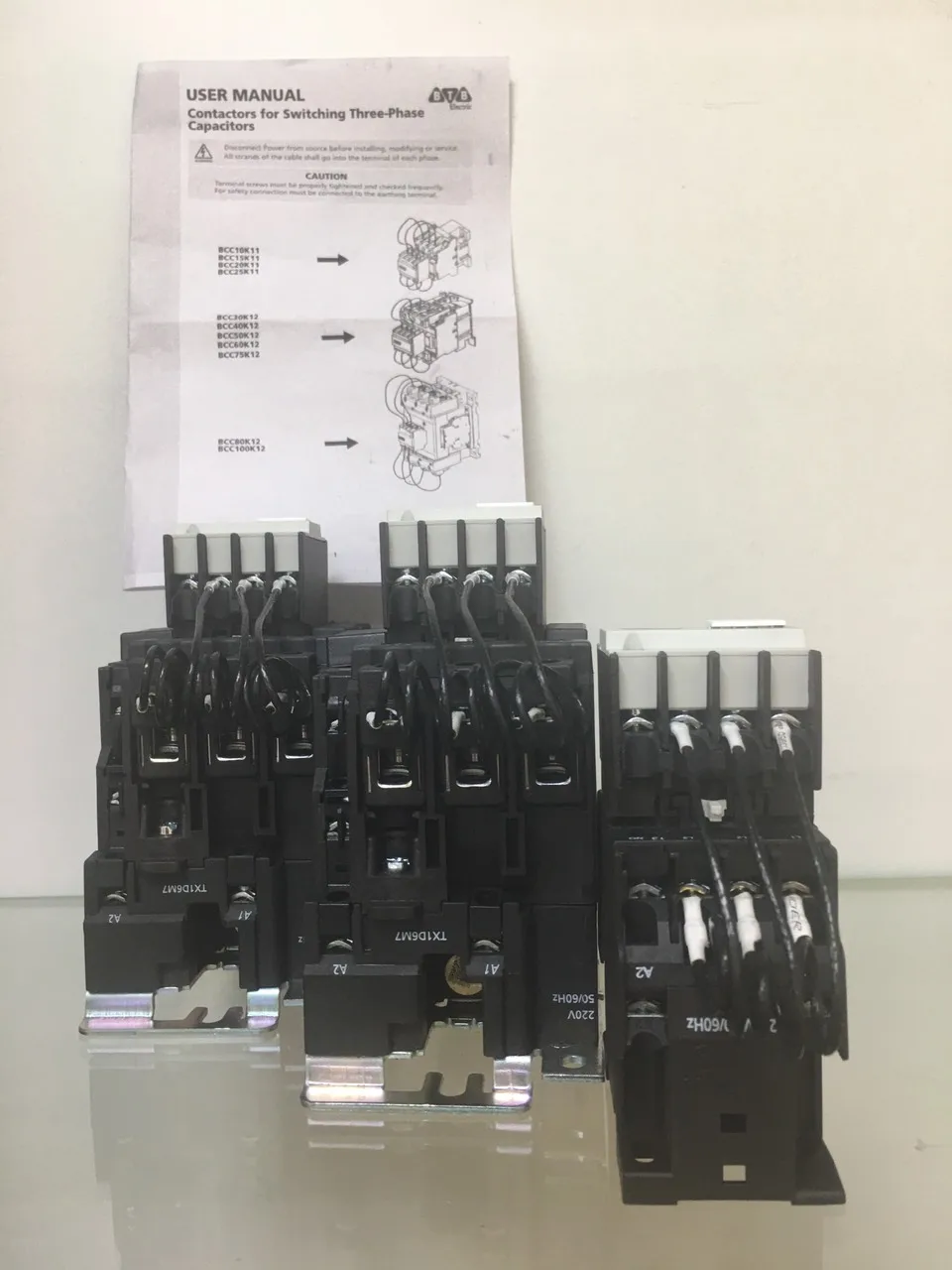 3POLES CONTACTOR 10 KVAR NEW MODEL 2021 MADE IN TURKEY