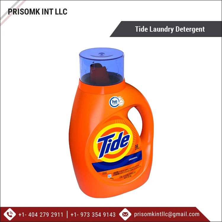 Bulk Quantity Exporter of Best Quality Household Chemicals Tide Laundry Liquid Detergent for Clothes Washing