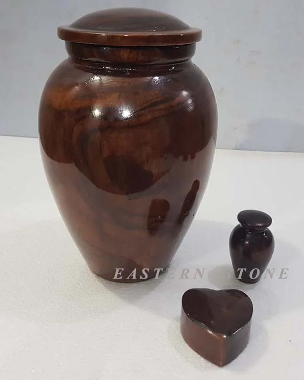 WOODEN CREMATION URNS