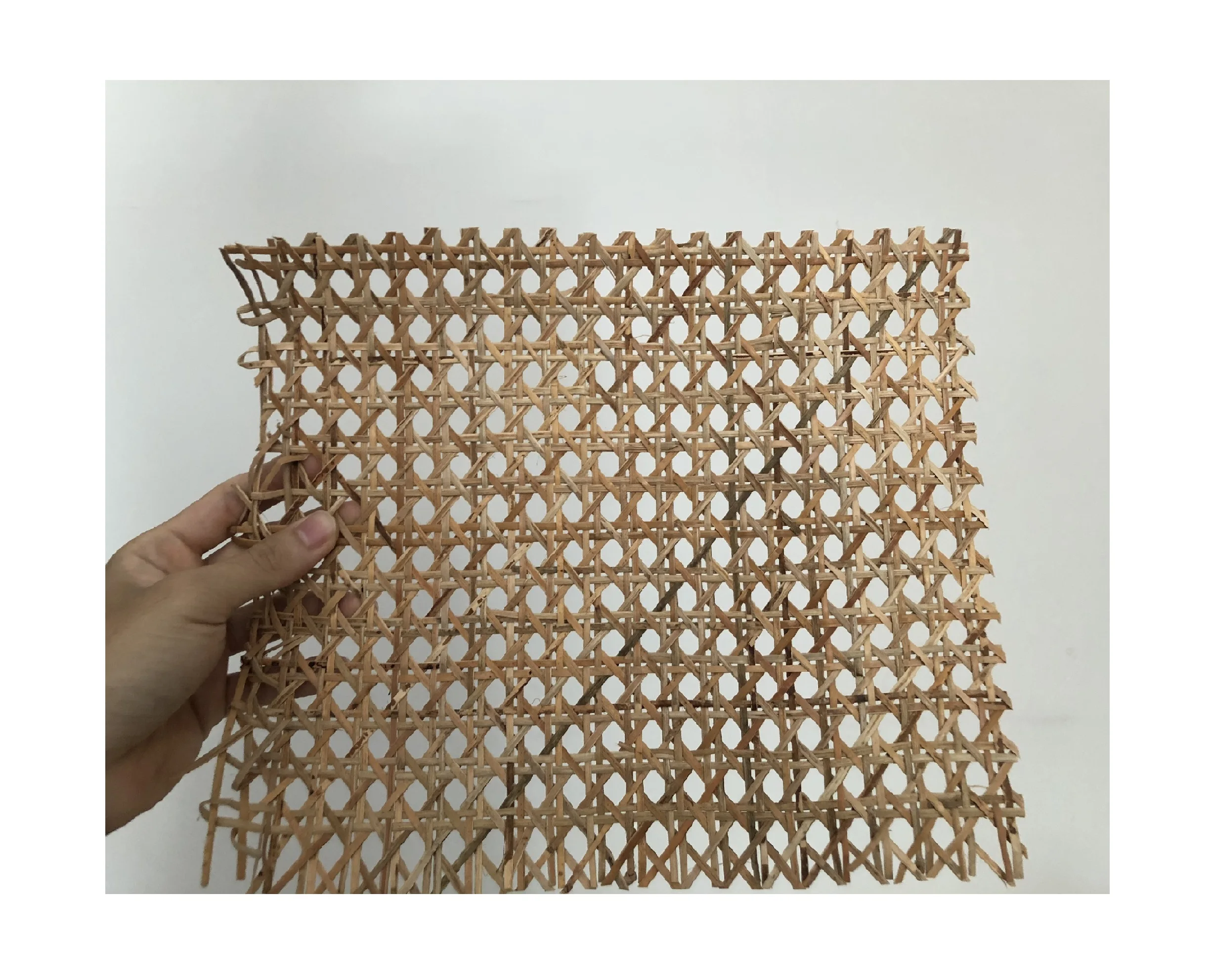 1/2 Mesh Rattan Webbing Cane Rattan Synthetic Hexagon Rattan Roll From Vietnam 99 Gold Data