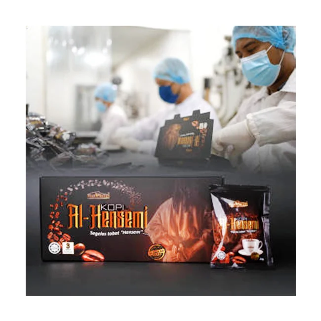 Premium Quality Male Enhancement Coffee Tongkat Ali Ginseng Premix Coffee In Individual Sachets Halal Certified