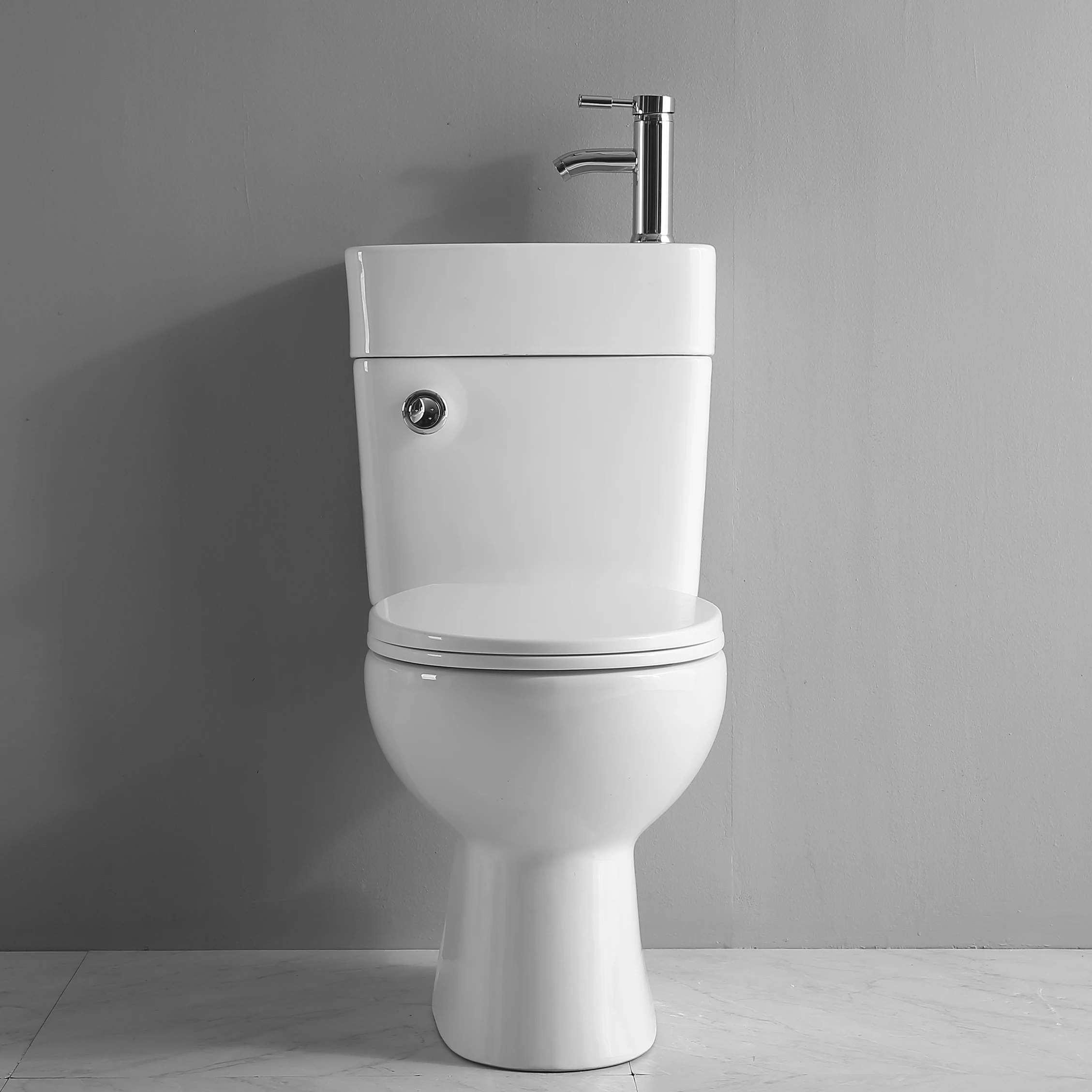 Экономичная водоотталкивающая унитаза комод керамический унитаз с раковиной все в одном набор для туалета и раковины 2