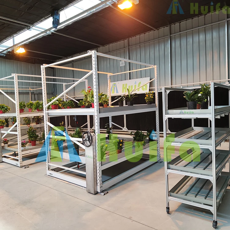 Прямая Заводская поставка, подвижная вертикальная стойка для выращивания растений в теплицах
