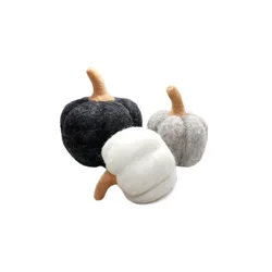 Needle Felted Pumpkin Buddy
