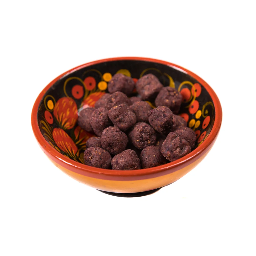 Top Quality Dried Qukut with Bird Cherry Snacks Healthy Sour Dried Yogurt Natural Halal Milk Product Russian Kurut