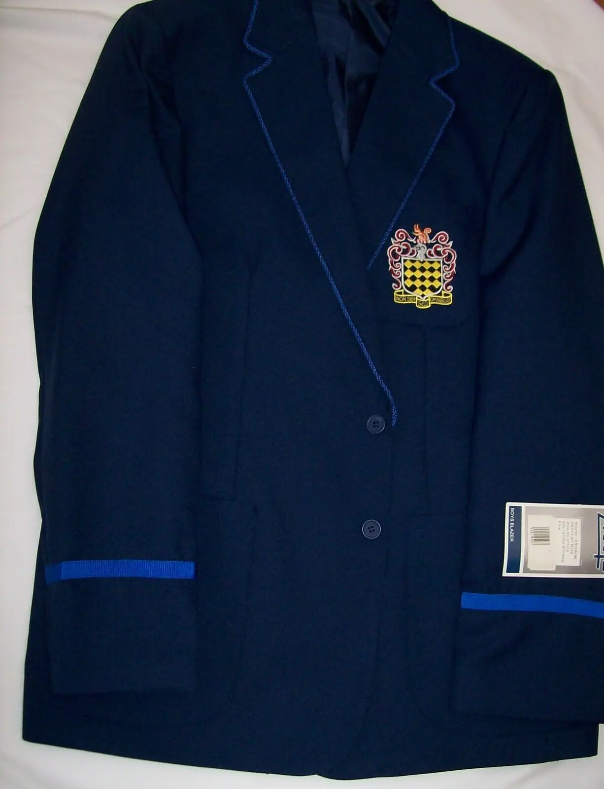 Custom Kids Unisex Polyester School Blazer Jacket, College Blazer Student Uniform Jackets