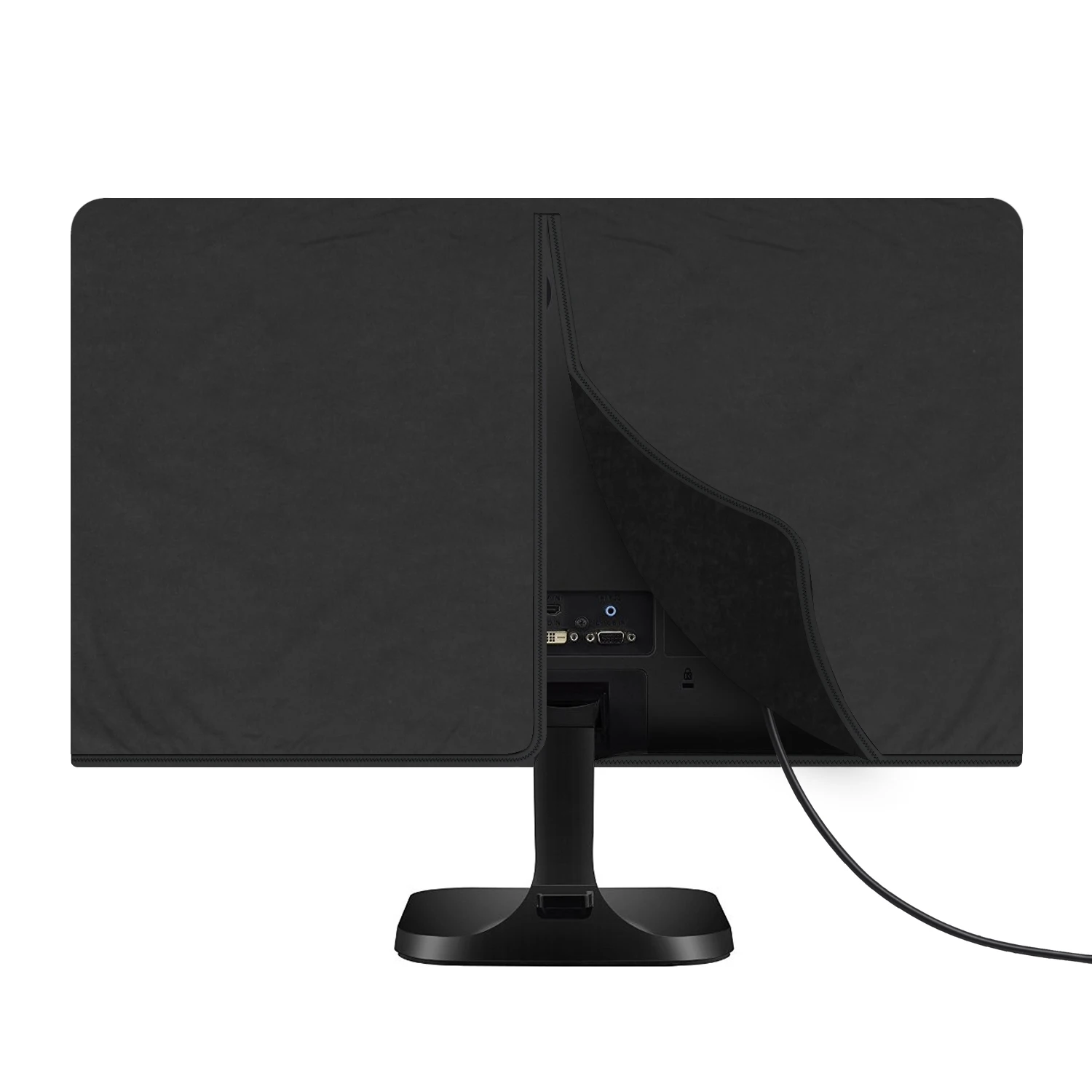 Lycra Protective Universal Slip On Full Body Dust Cover Protective Sleeve for 23 - 25 inch Computer Monitors