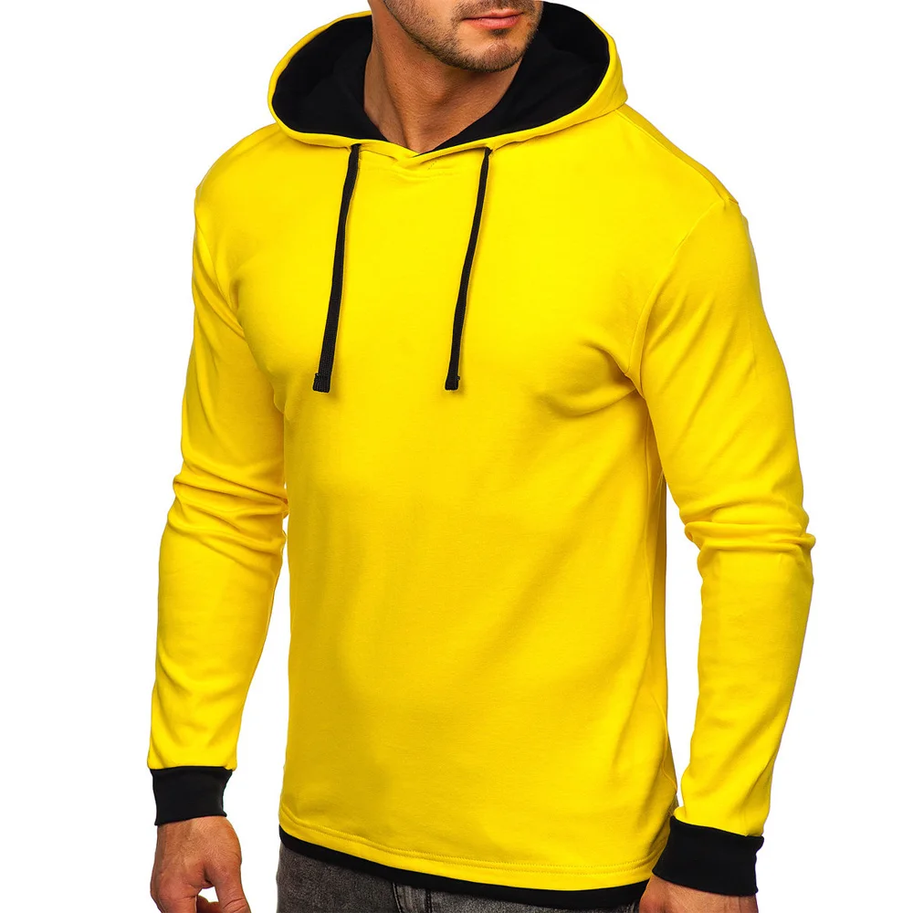 Customized Own Logo Men High Quality Cotton Polyester Printed Pullover Men S Hoodie Quantity DIY OEM Customized