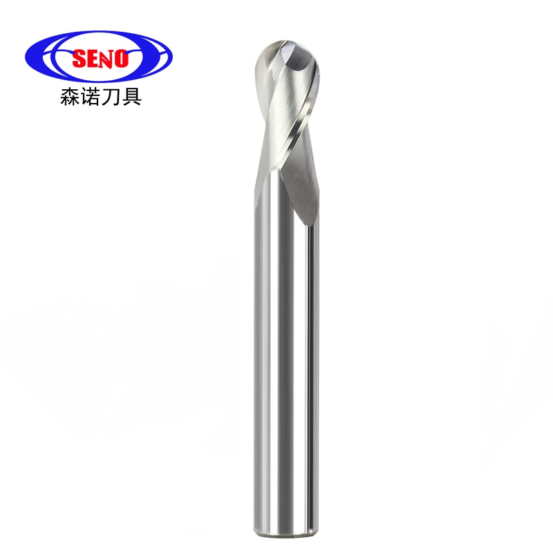 D3 4 5 6 8 10 12 14 Carbide End Mill Aluminum Ball Nose Milling Cutter for Aluminium