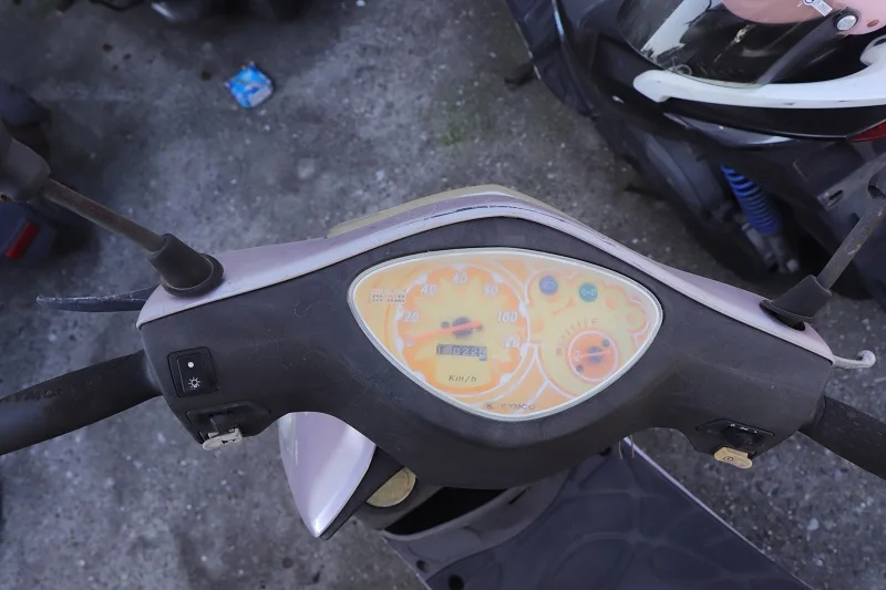 Used Kymco Cherry 100 Scooter Motorcycle from Taiwan