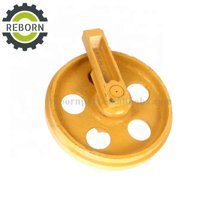 REBORNPART EXCAVATOR IDLER WHEEL ASSY FOR KOMASTU PC100 PC100-5 TRACK IDLER