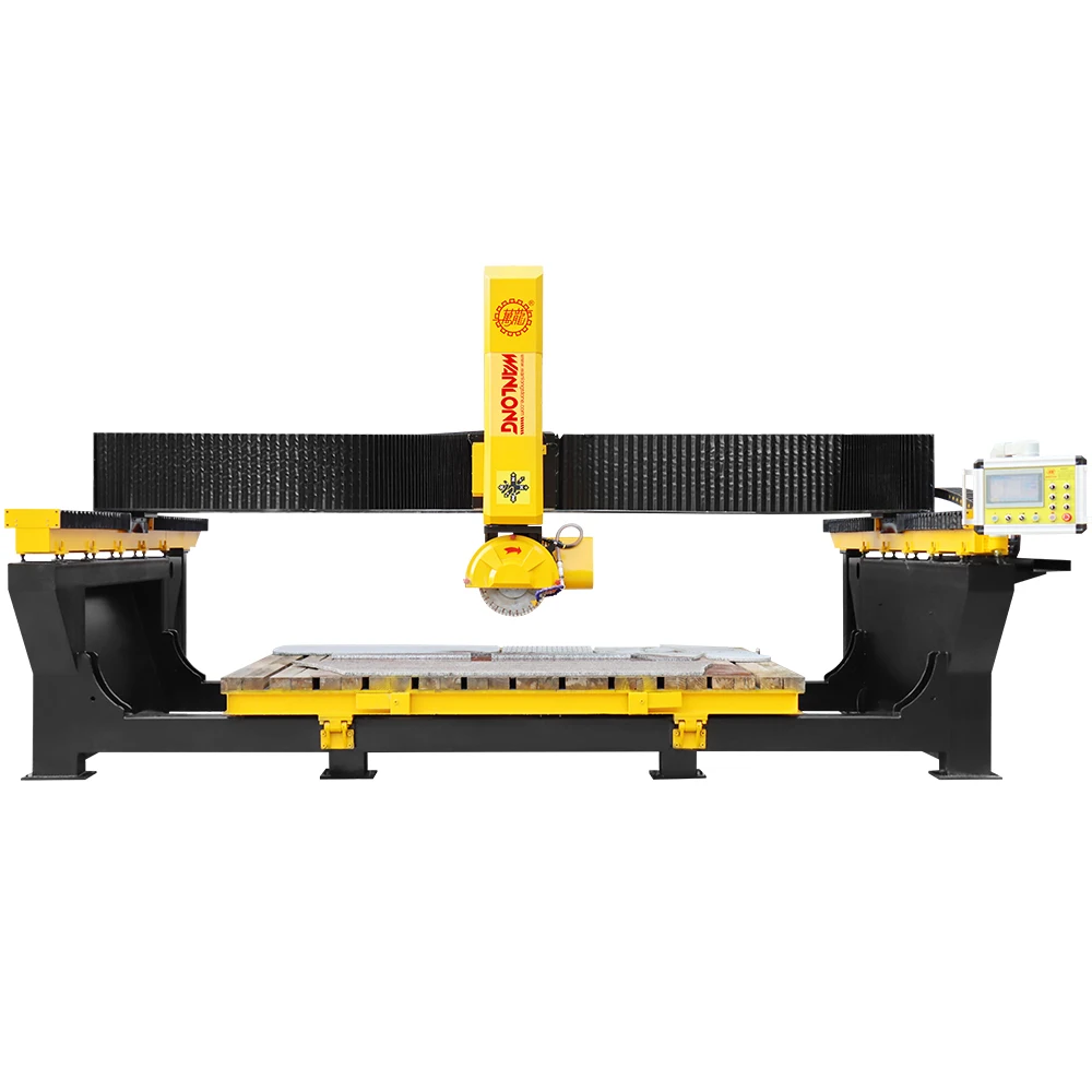 automatic cnc 4 axis bridge saw granite marble stone cutting machine price
