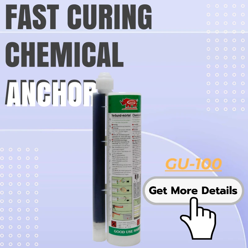 Fast curing chemical anchor