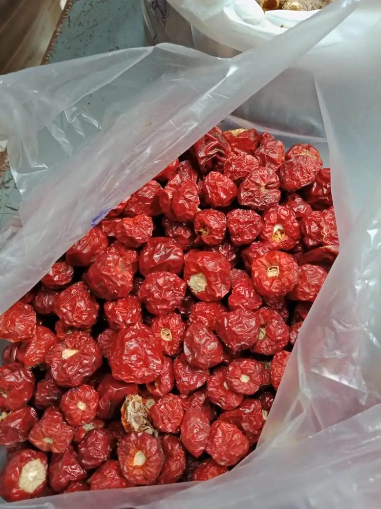 Teja chillies / Pakistani round chili / red round chili