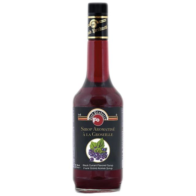 Black Currant Flavored Syrup