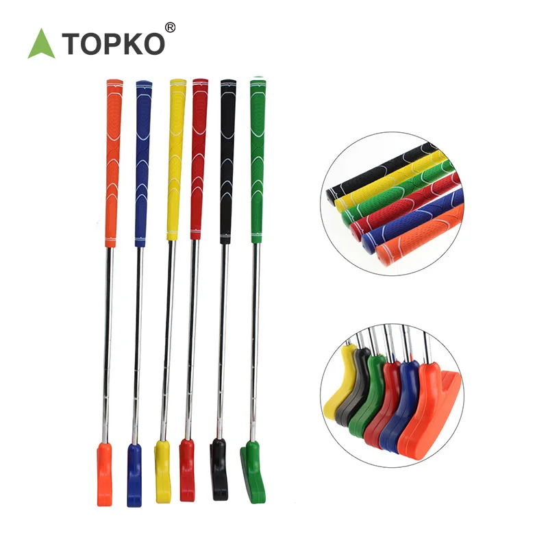 Topko Golf Mini Putters Double Side Kids Rubber Putter Golf Club Mini Putter Clubs For Kids & Adults Mini Golf Set