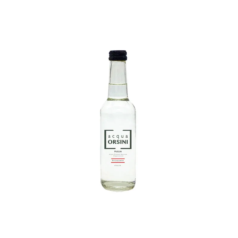 Итальянская Аква Orsini черная 24 бутылки коробка 27 5cl блестящая минеральная вода готов к отправке высокое