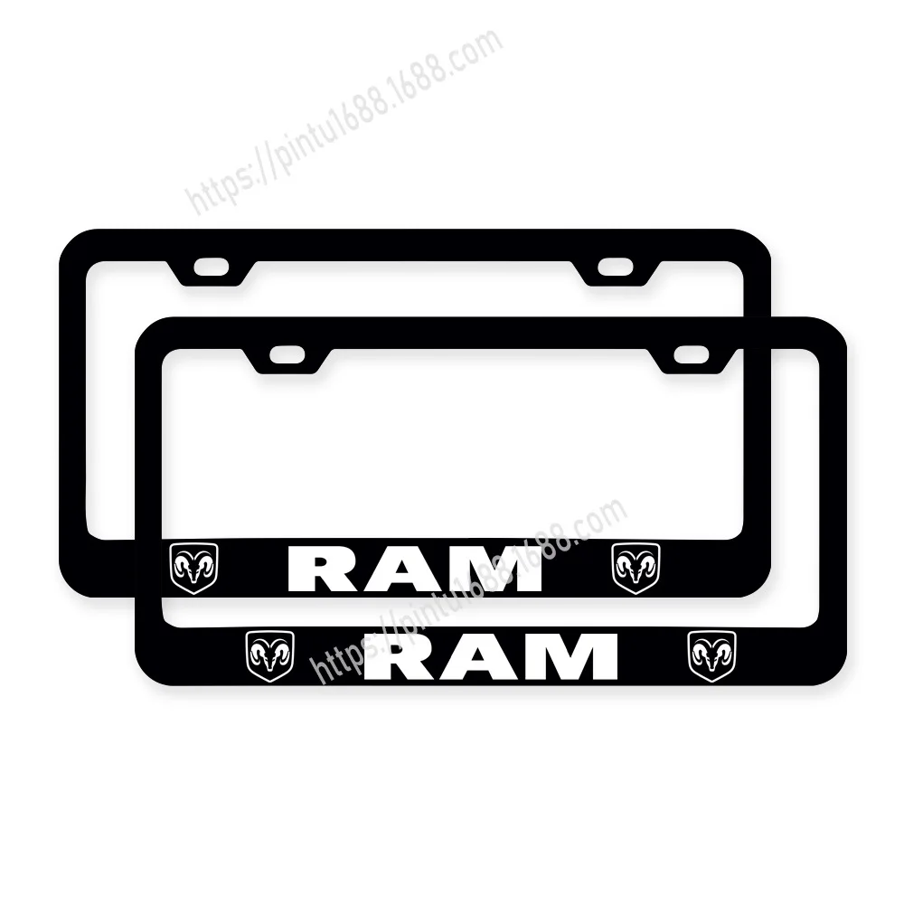 Custom Car Number Frame Plastic License Plate Frame License Plate Holder Wholesale