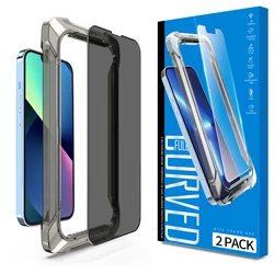 0,33 мм 9H 2.5D 12 Pro Max защита экрана с рамкой защита для конфиденциальности экрана закаленное стекло для Iphone 13 защита экрана