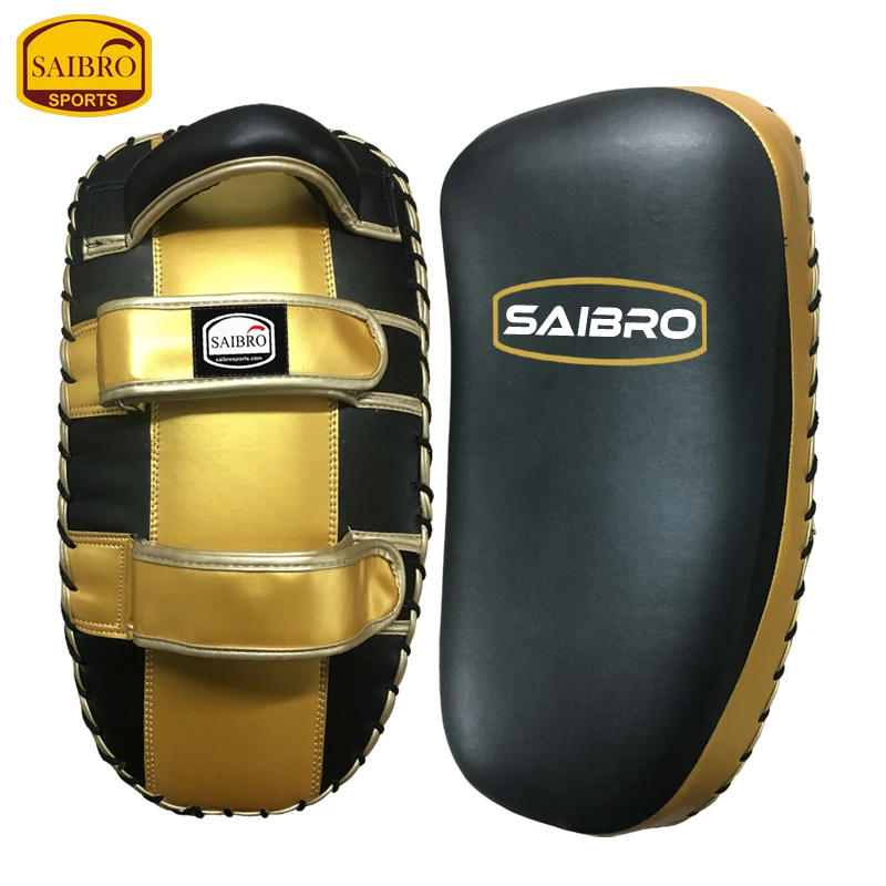 Curved boxing pad kick pad muay thai pads with custom logo