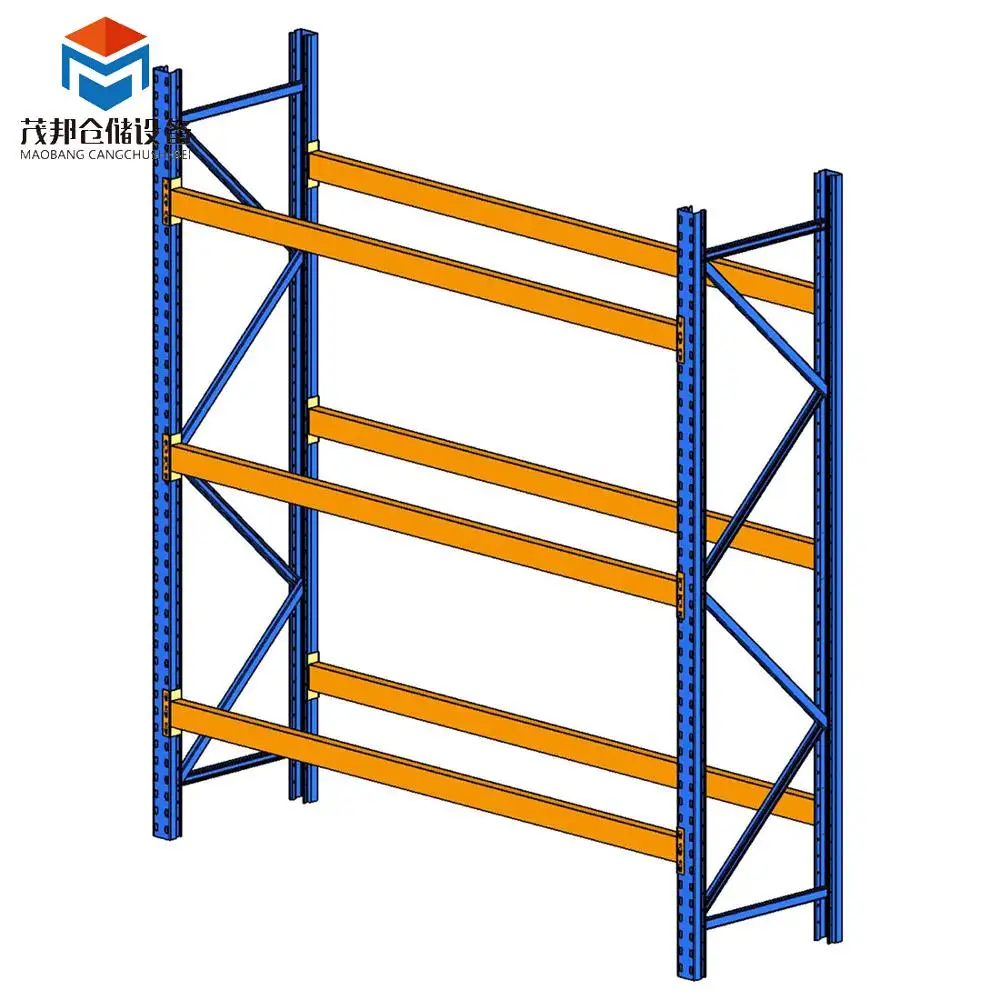  Стеллажи для складов промышленная система стеллажа поддонов высокой плотности с одной глубокой проволочной сеткой