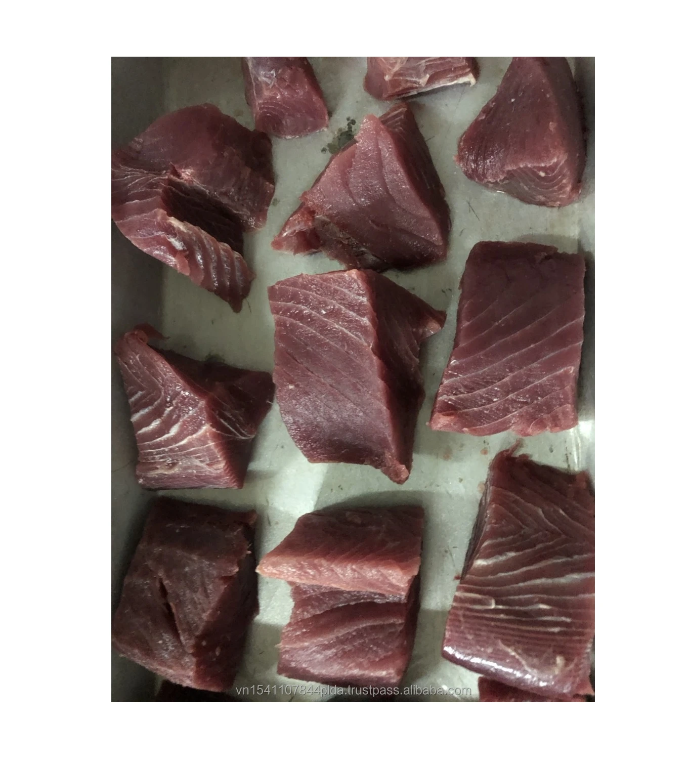 Hot Selling In 2021 For Frozen Tuna Steak The Yellowfin Tuna Steak CO Shipping From Vietnam
