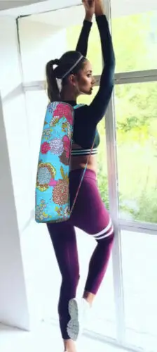 New Custom Wholesale Macrame Pure Cotton Yoga Mat Bag With Tassel Buy From Isar International at Best Price