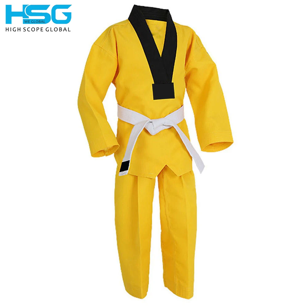 New 2022 Taekwondo Uniform Martial Arts Soft Cotton Suits Different Colors,sizes for Men Women Custom Brand 0000-8 or Custom